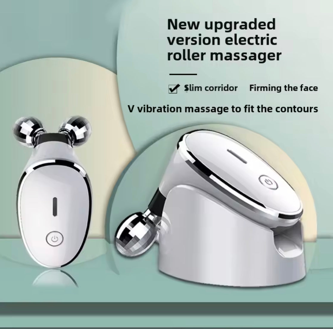 Dual Ball Massage Roller, Muscle Fascial Relaxation Tool, Handheld Face Back Neck Massager for Pain Relief Dual Ball Massage Roller, Muscle Fascial Relaxation Tool, Handheld Face Back Neck Massager for Pain Relief